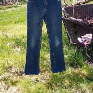 Girls' Faded Glory jeans.